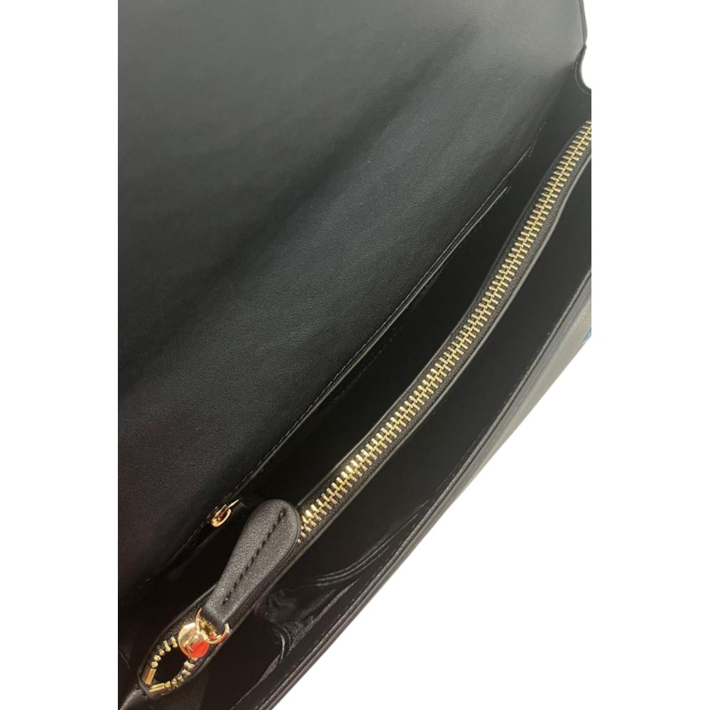 Twinset Black PU Women Shoulder Bag