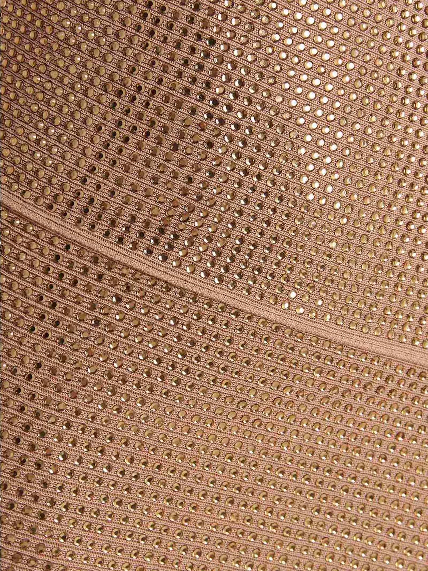 ANDREĀDAMO Beige Viscose Mini Skirt