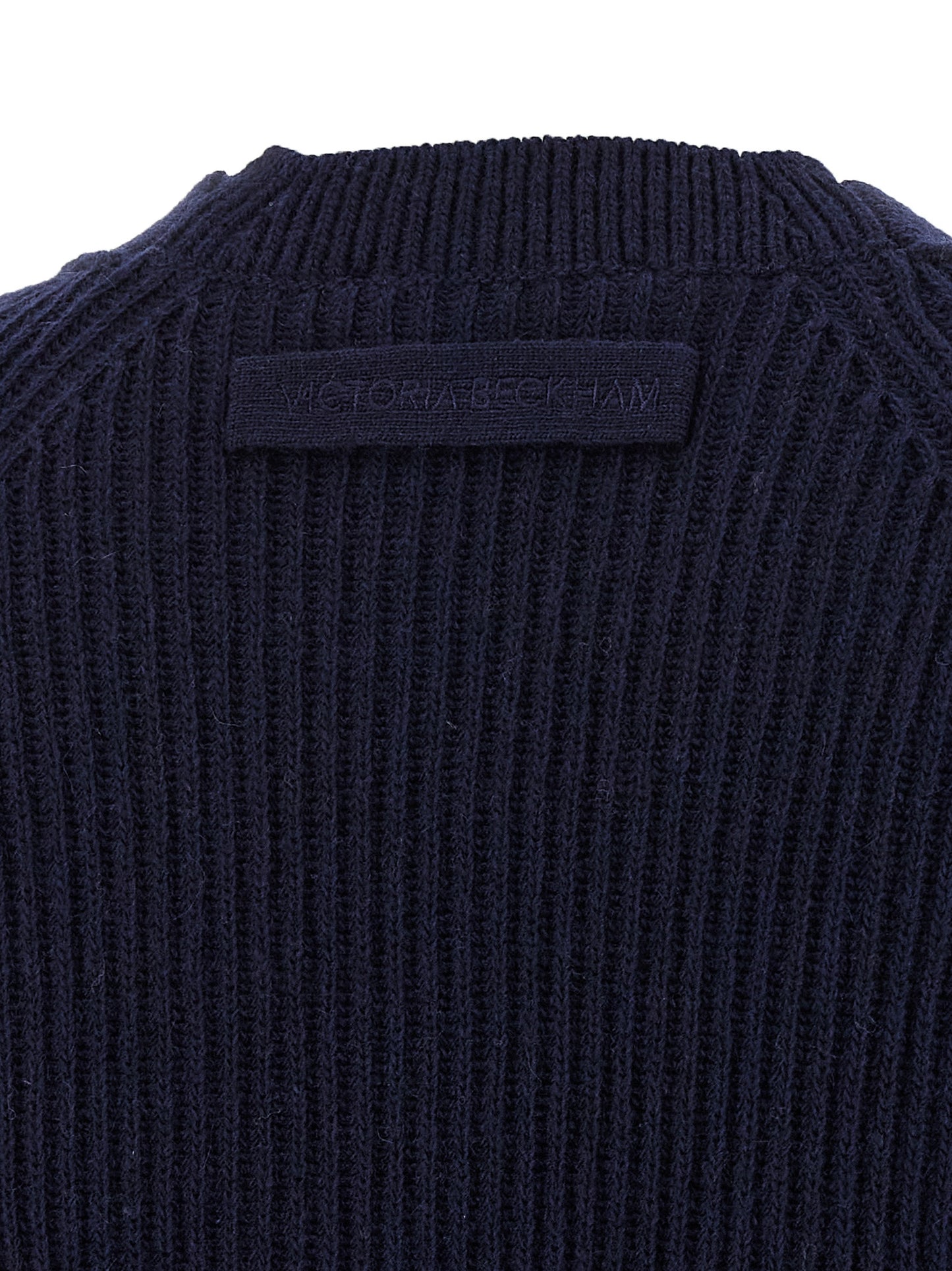 Victoria Beckham Blue Wool Cardigan