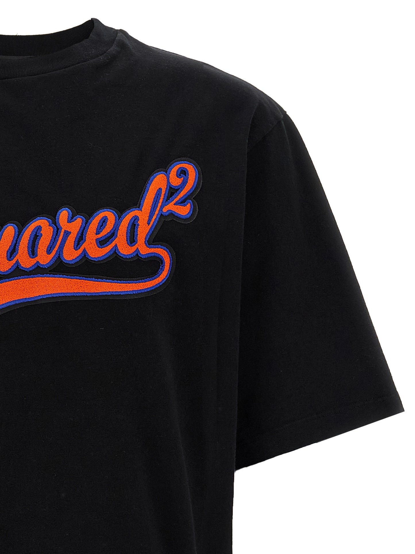 Dsquared² Black Cotton T-Shirt
