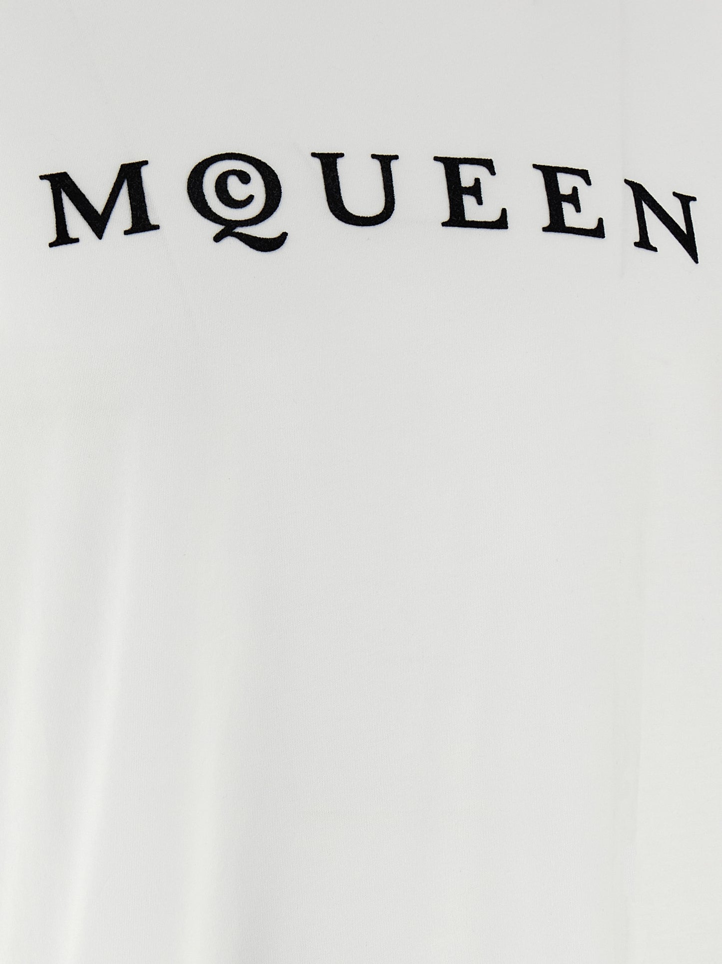 Alexander McQueen Bicolor Cotton T-Shirt