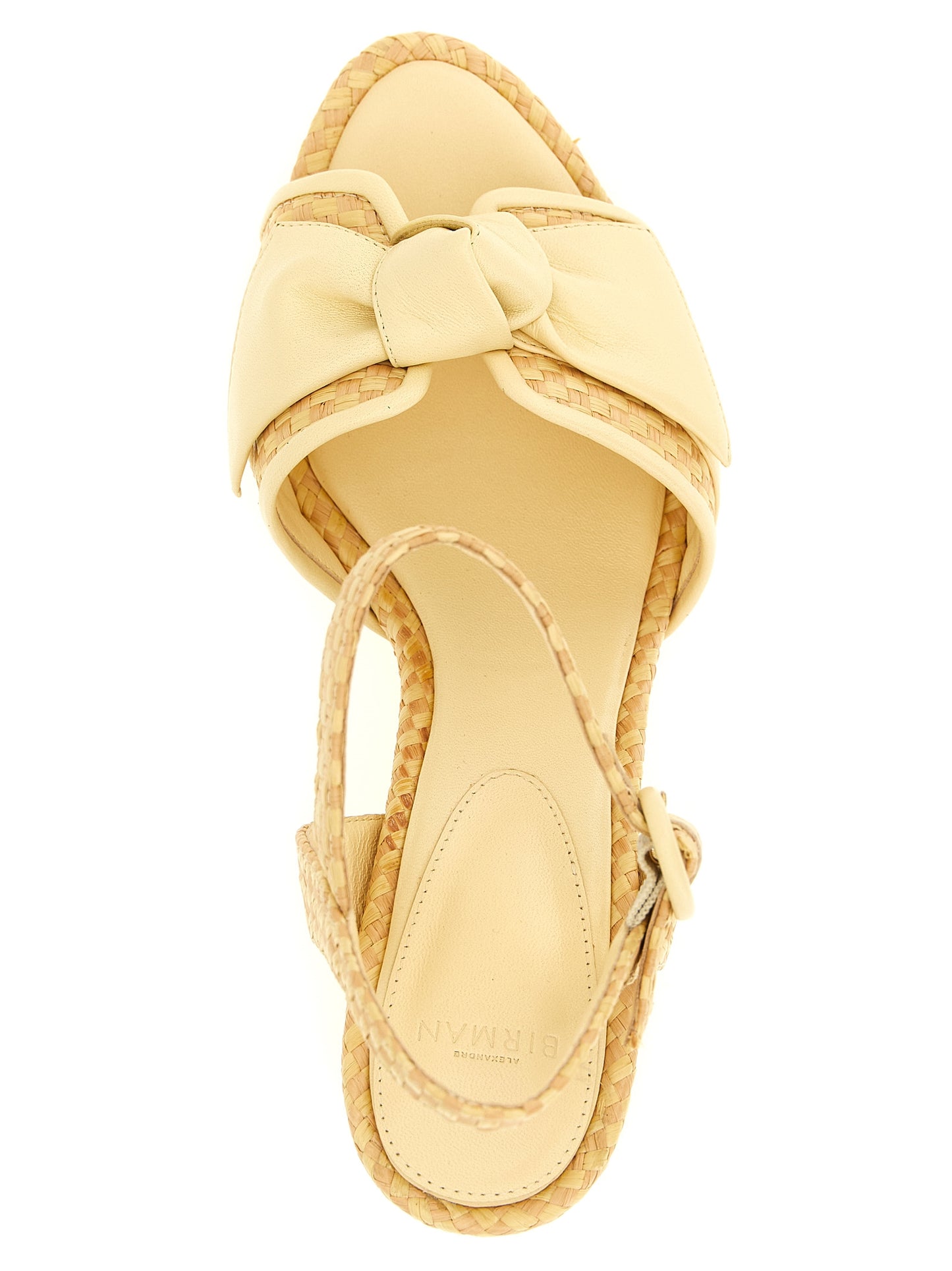 Alexandre Birman Multicolor Cowhide Platform Sandals