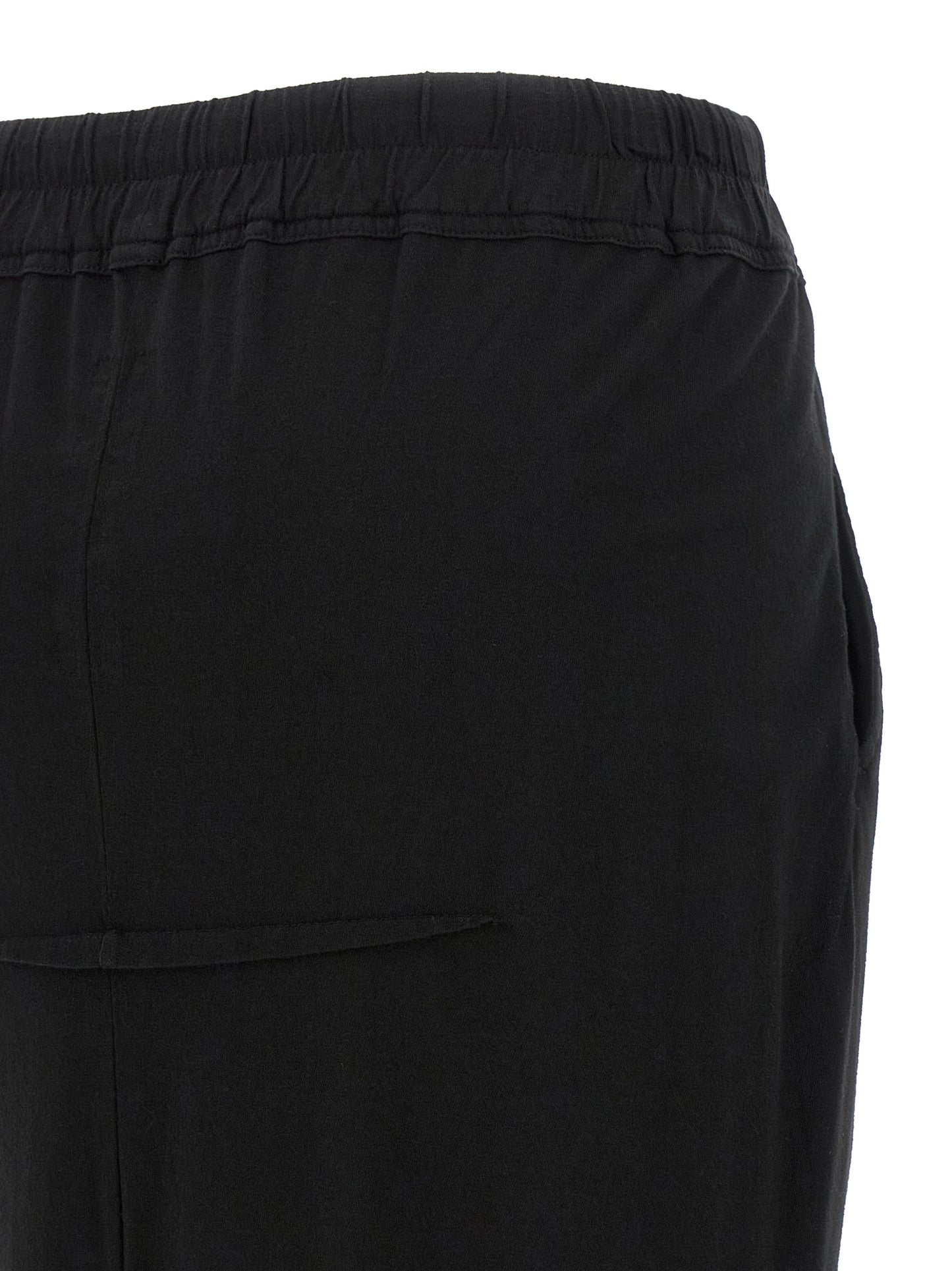 DRKSHDW Black Cotton Mini Skirt