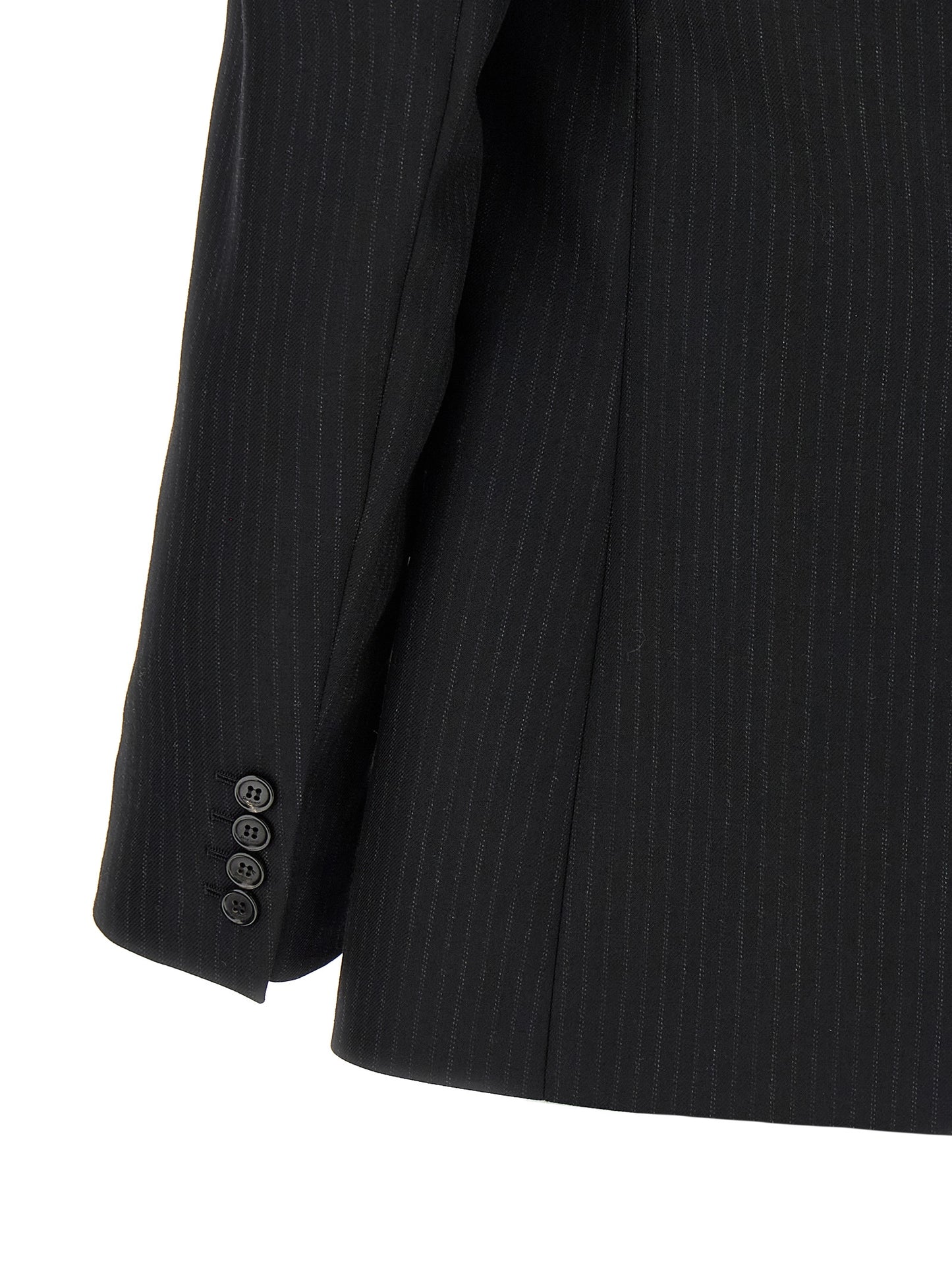 Saint Laurent Black Wool Blazer