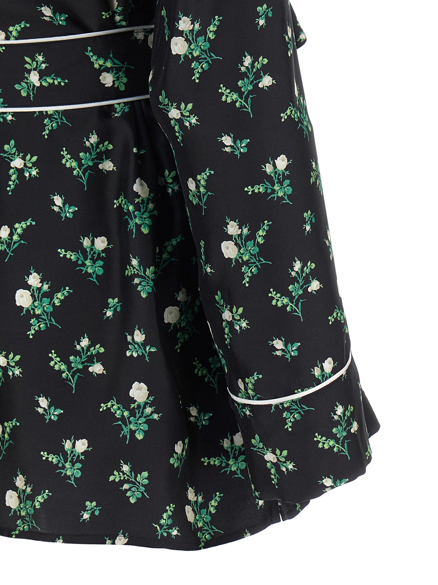 Dolce & Gabbana Black Silk Blouse