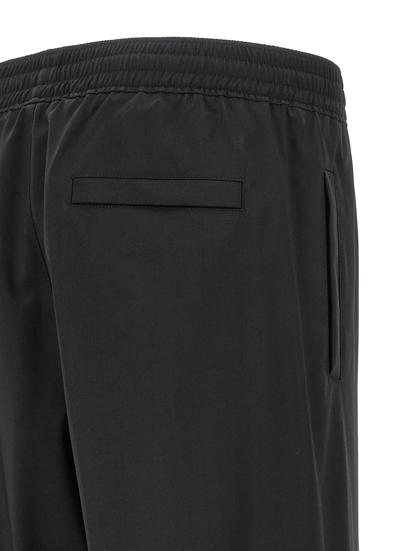 Givenchy Black Virgin Wool Casual Pants