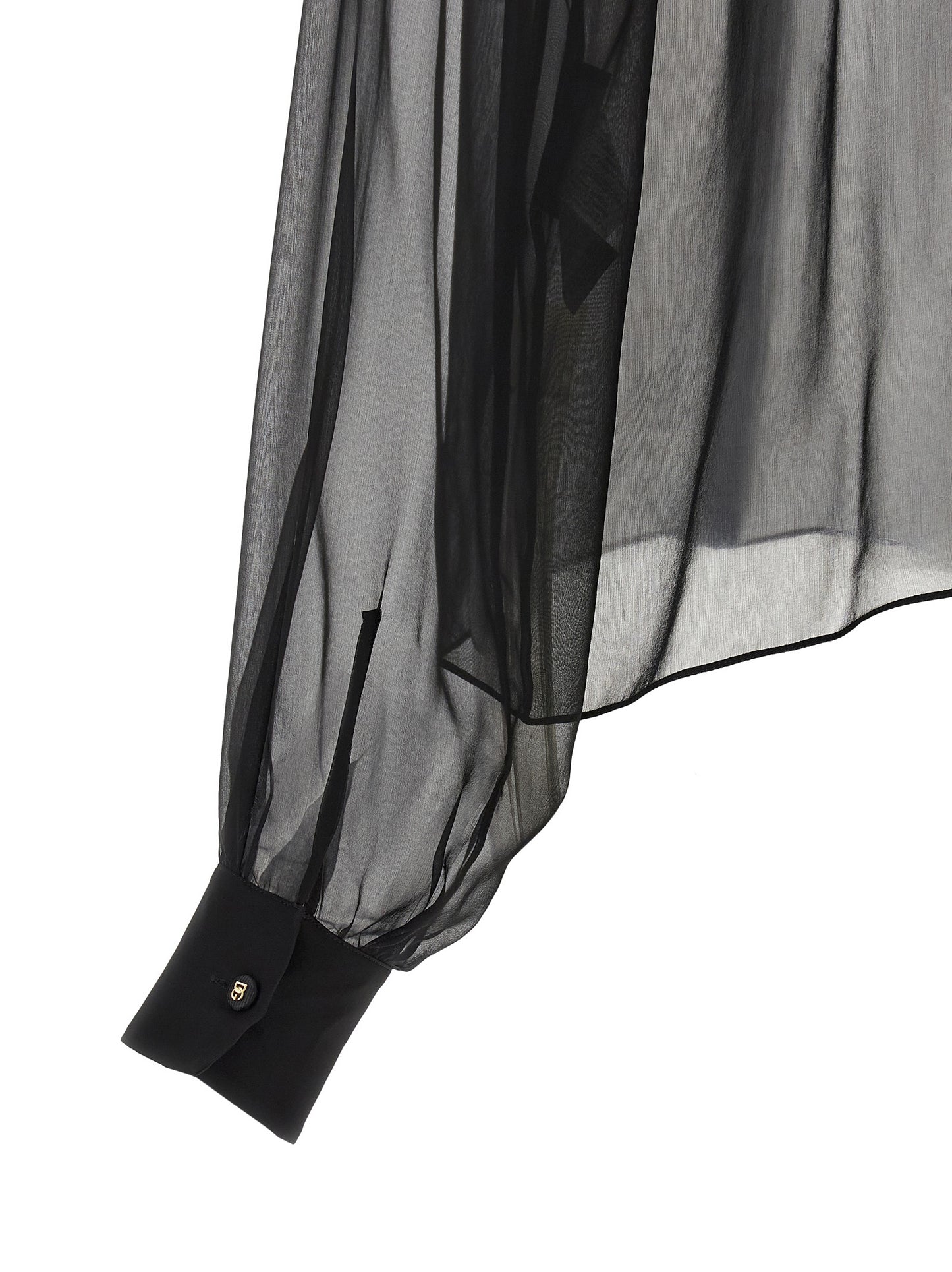 Dolce & Gabbana Black Silk Blouse
