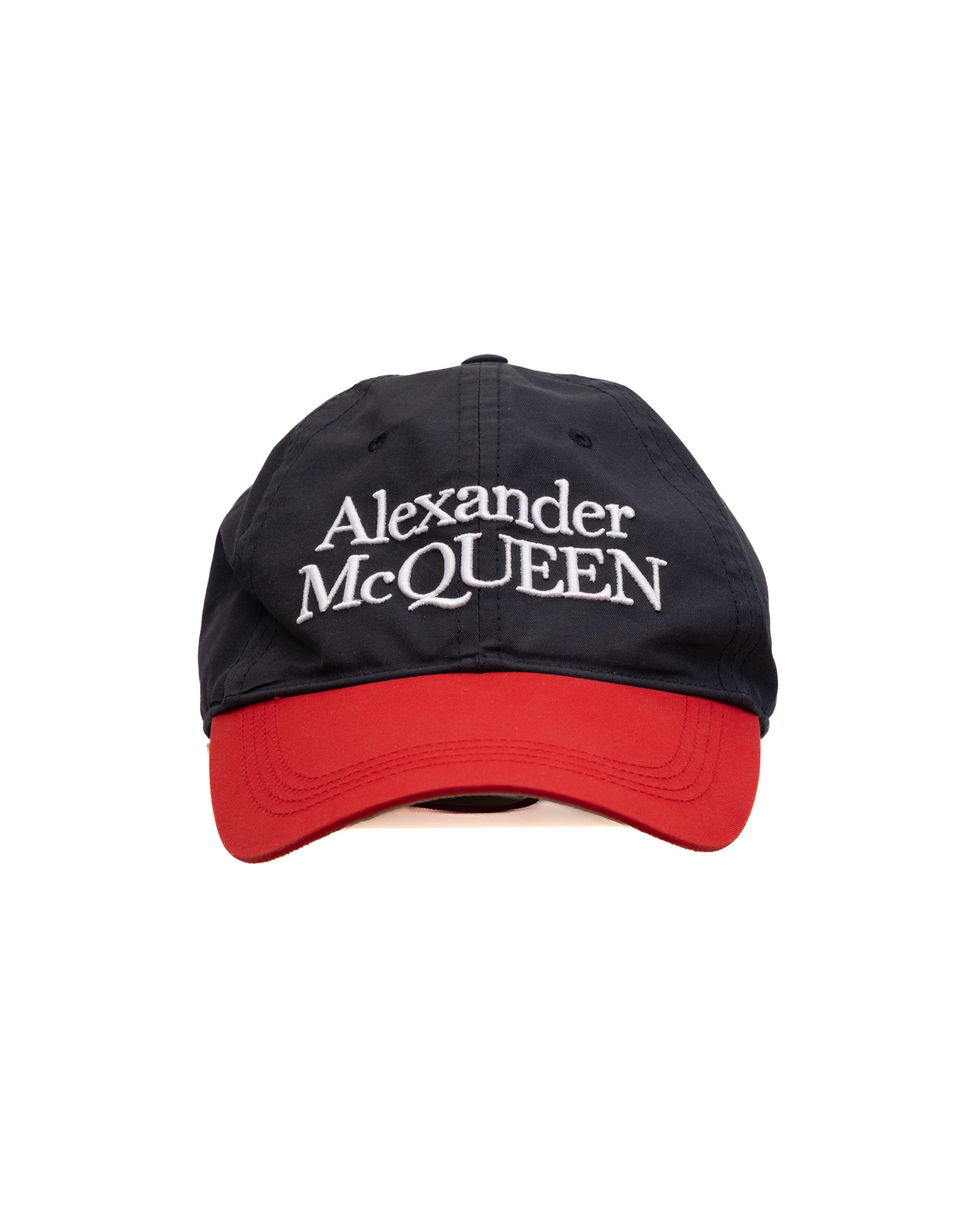 Alexander McQueen Black and Red Women Cap