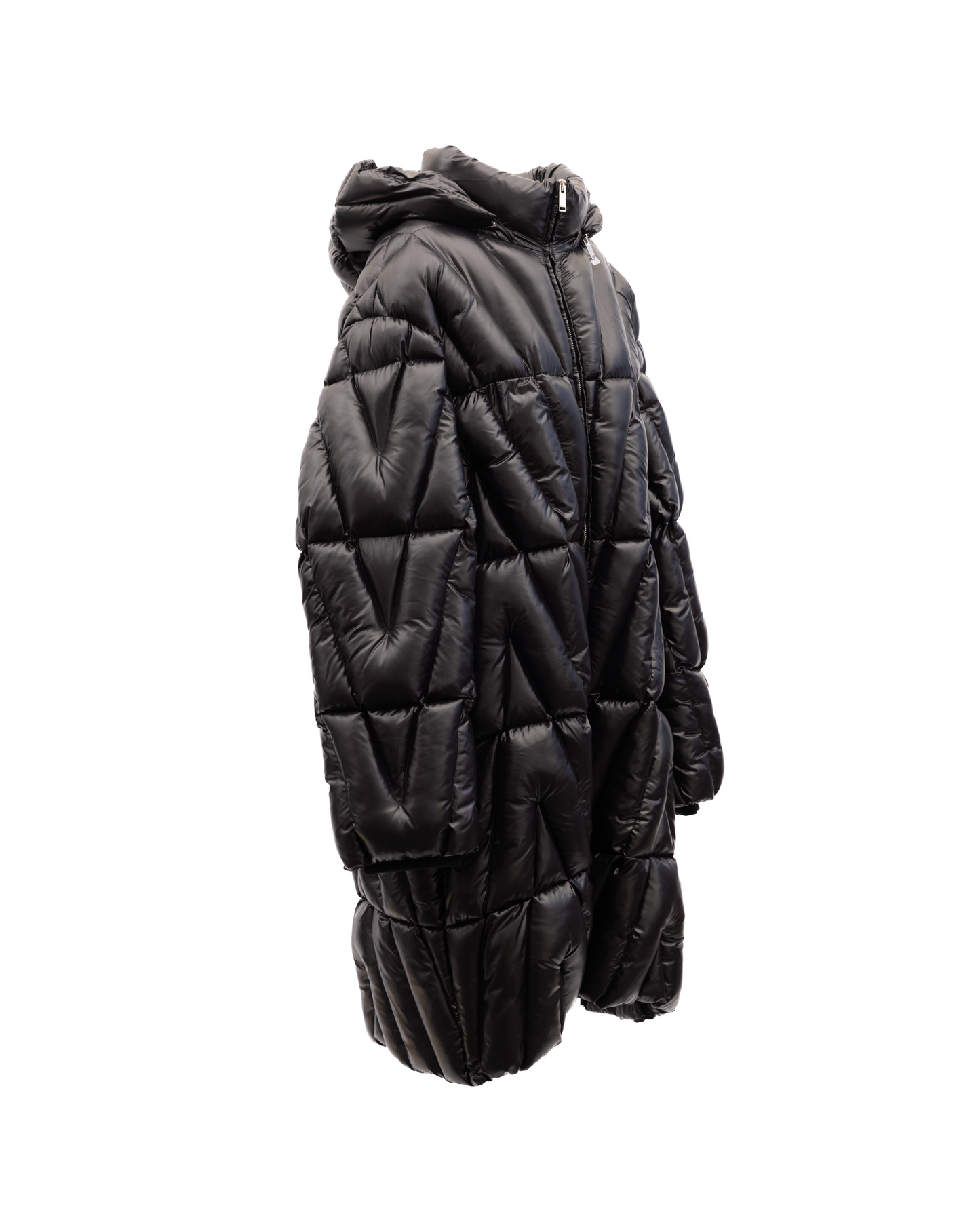 Valentino Garavani Black Women Wool Coat