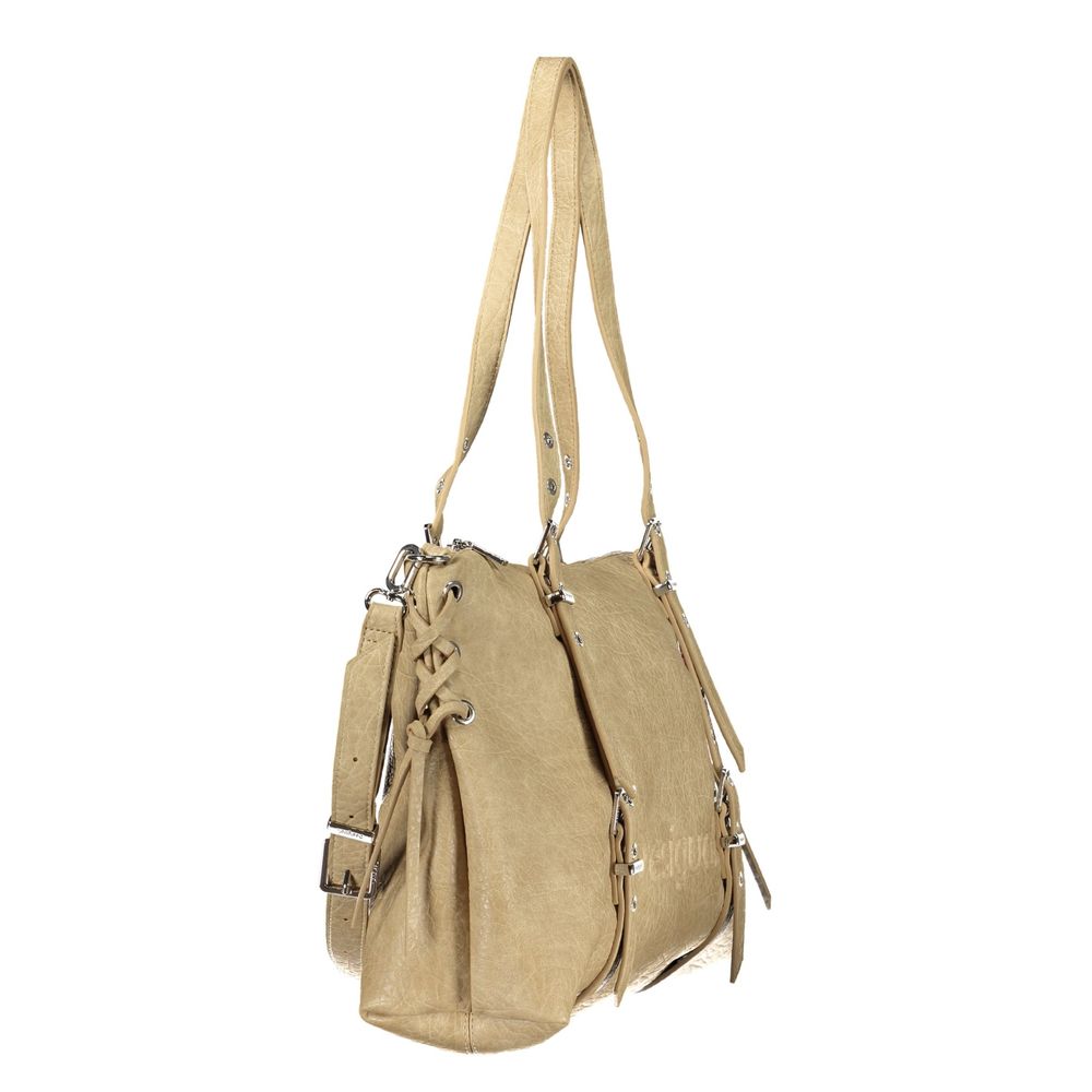 Desigual Beige Polyurethane Women's Bag