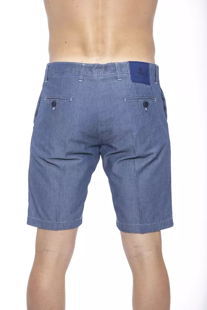 Armata Di Mare Blue Cotton Shorts