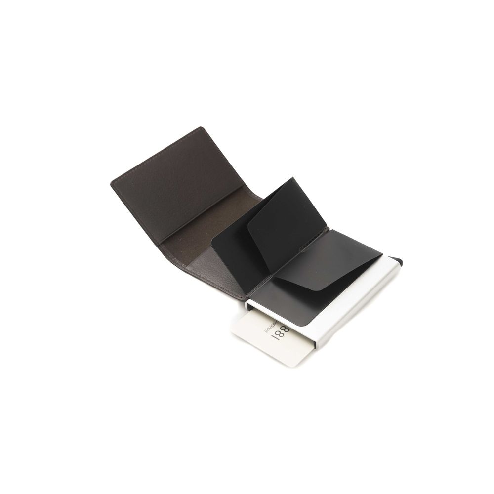 Cerruti 1881 Brown Calfskin Men Wallet