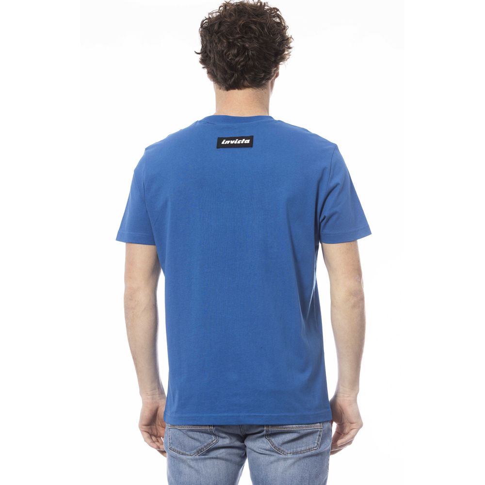 Invicta Blue Cotton Men's T-Shirt