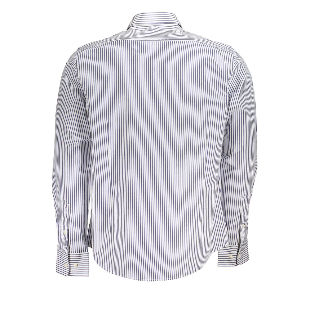 La Martina White Cotton Shirt