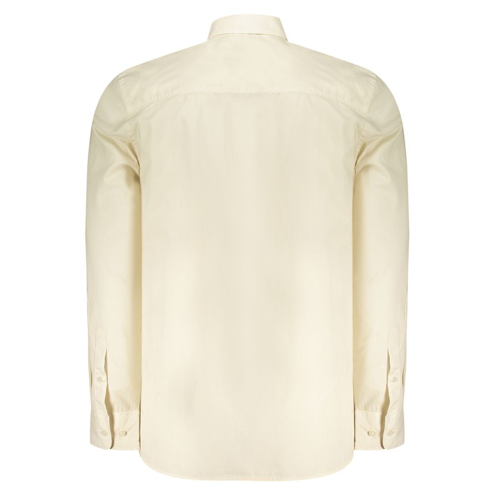 North Sails Beige Cotton Men Shirt