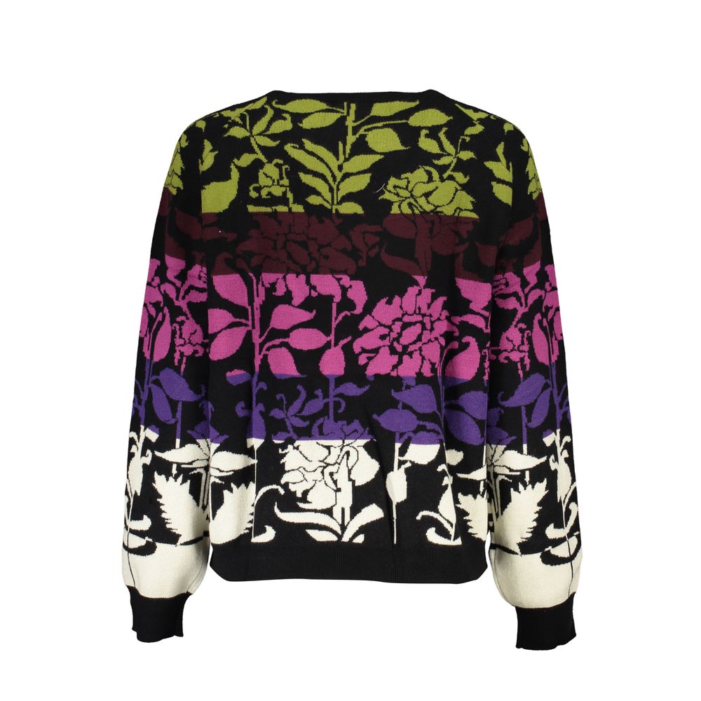 Desigual Black Polyester Sweater