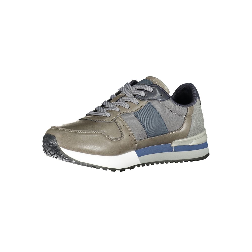 Carrera Marrone Poliestere Uomo Sneaker