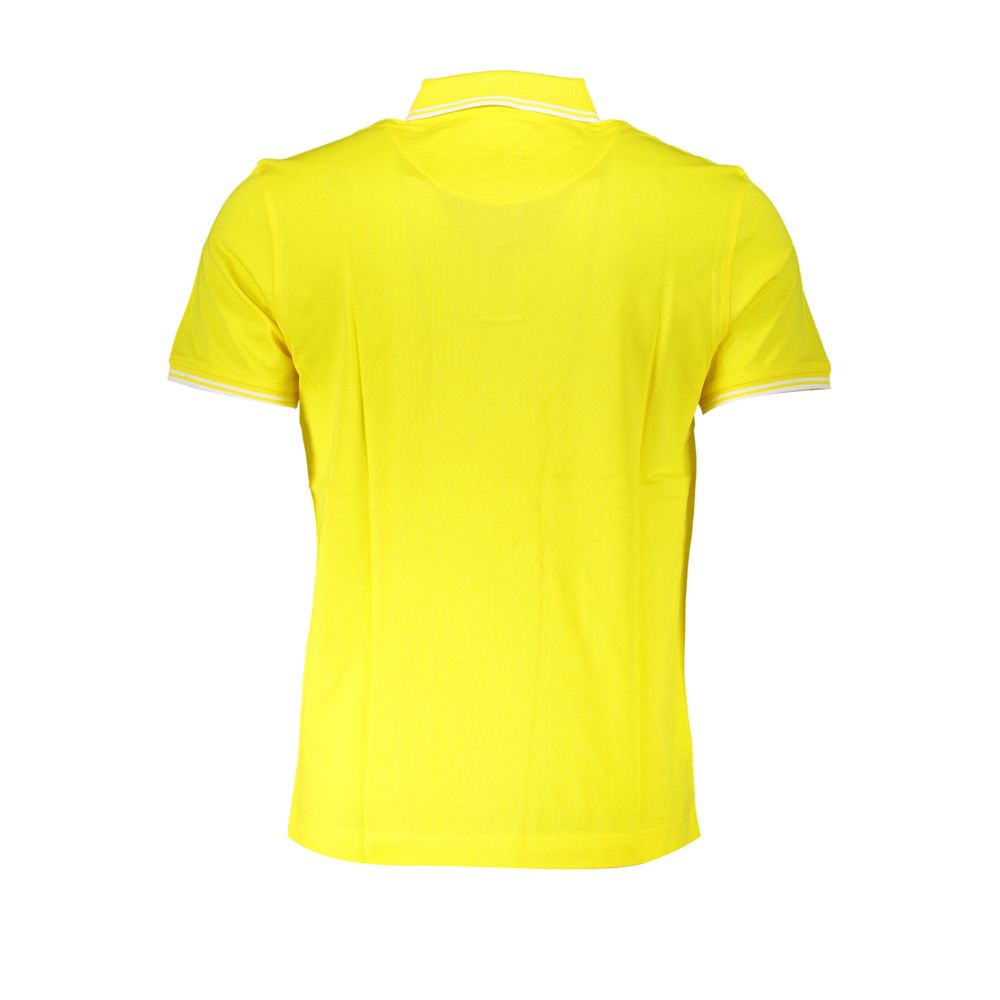 Harmont & Blaine Yellow Cotton Polo Shirt