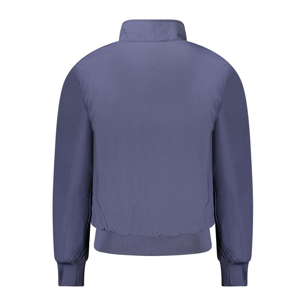 North Sails Blue Polyester Men's Bomber Jacket