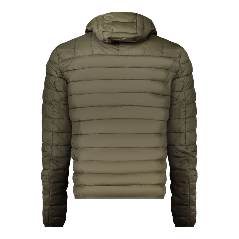 Cavalli Class Green Polyester Light Jacket