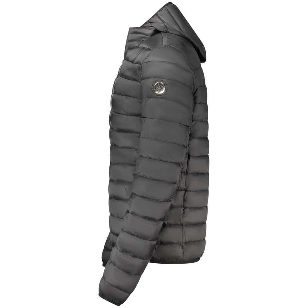 Cavalli Class Black Polyester Jackets & Coat