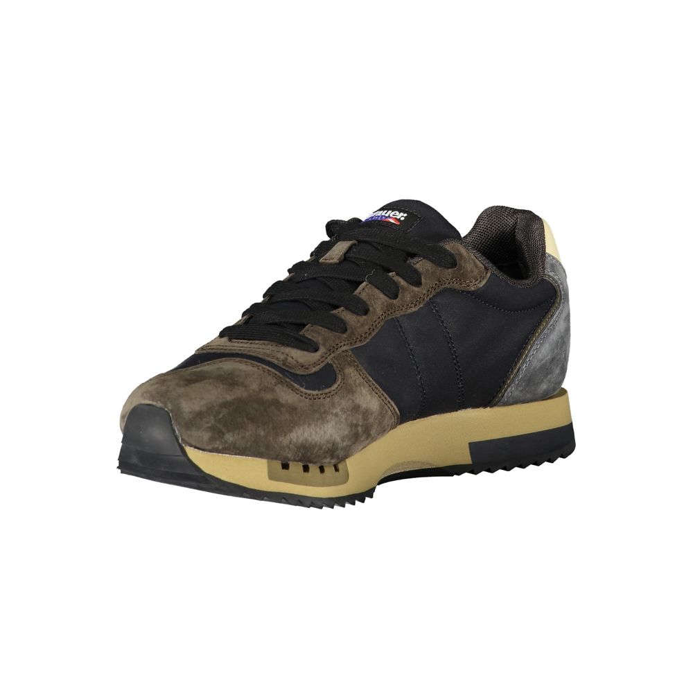Blauer Blue Polyurethane Men Sneaker