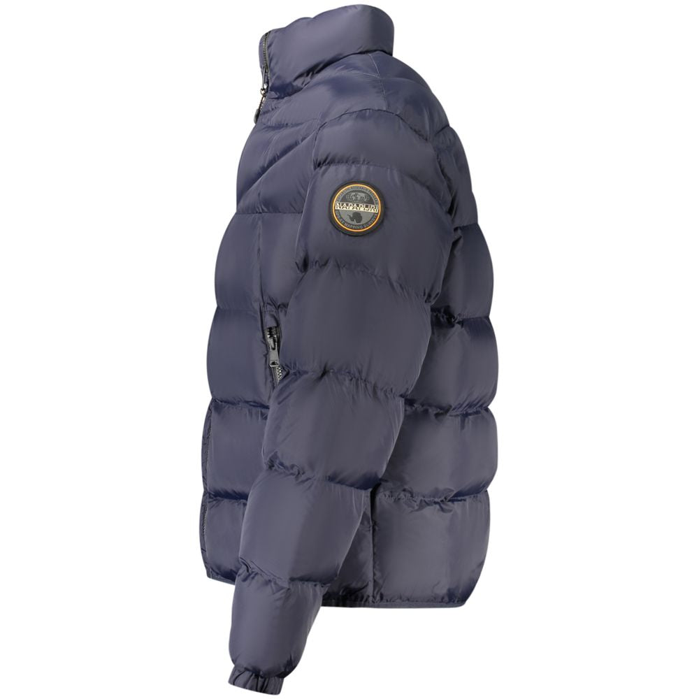 Napapijri Blu Poliammide Men's Jacket