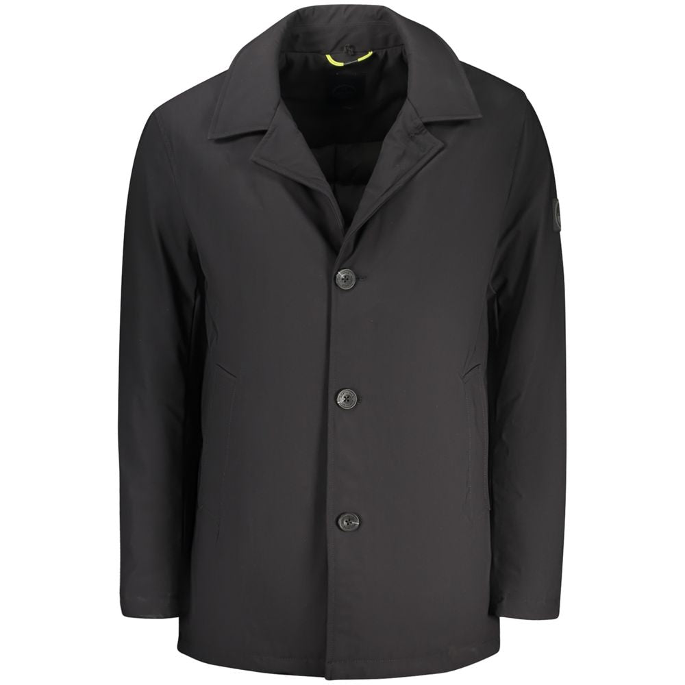 North Sails Black Polyester Men's Jacket