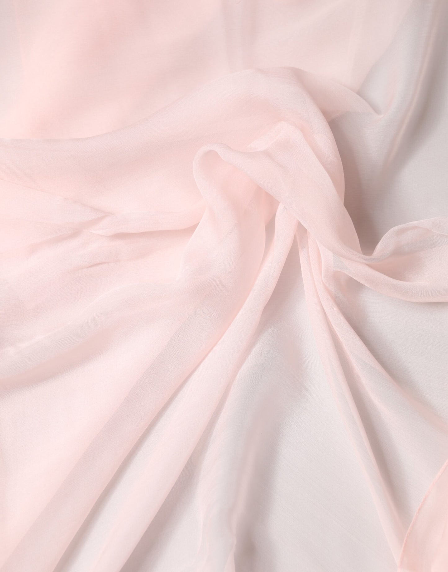 Dolce & Gabbana Light Pink Stole Silk Neck Wrap Shawl Scarf