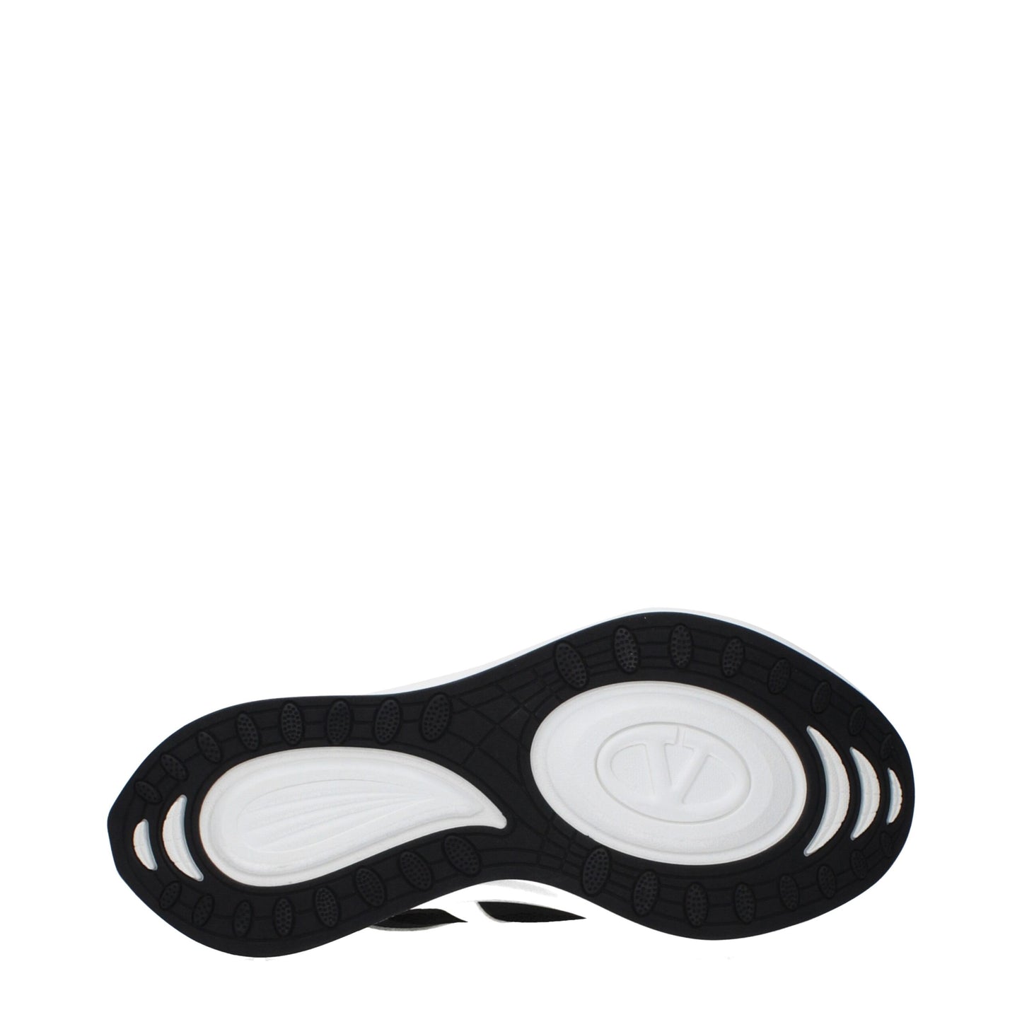 Valentino Garavani White Fabric Athletic Sneakers