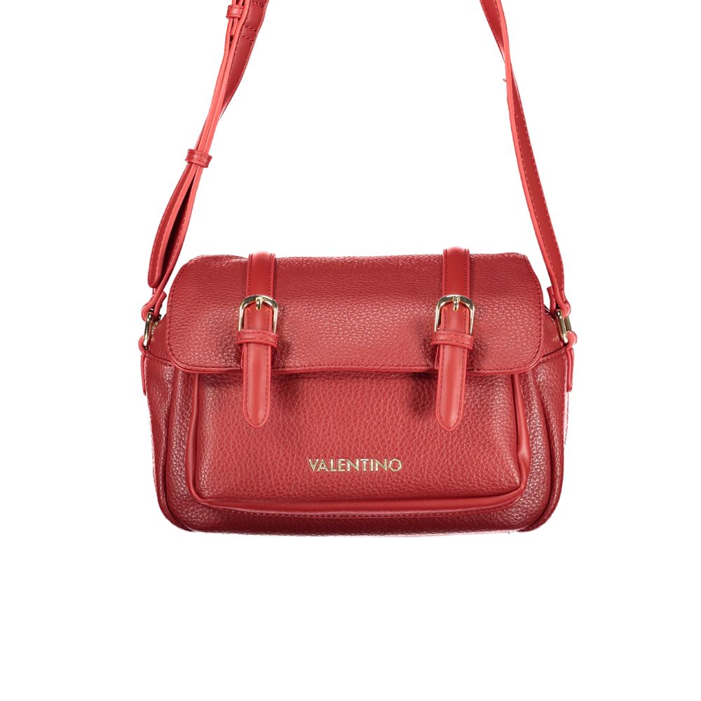 Mario Valentino Rosso Polyurethane Women's Bag