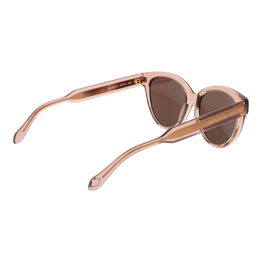 Replay Pink Plastic Sunglasses