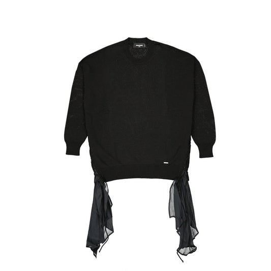 Dsquared² Black Cotton Sweatshirt