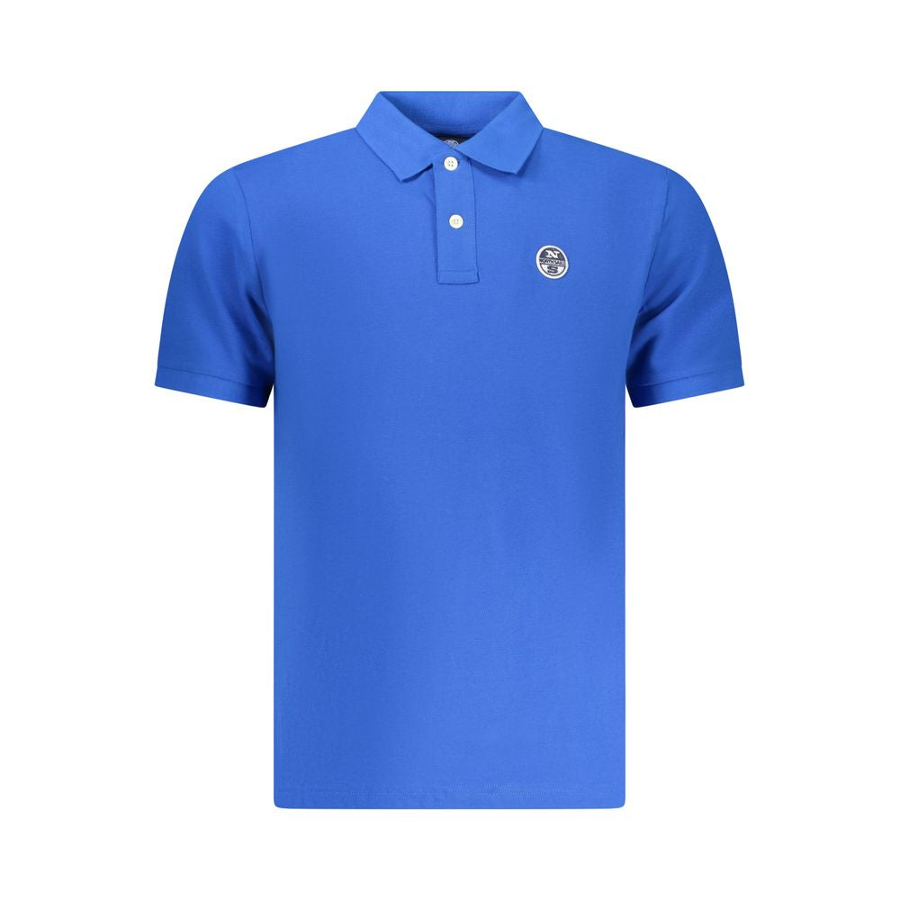 North Sails Blue Cotton Men's Polo Shirt