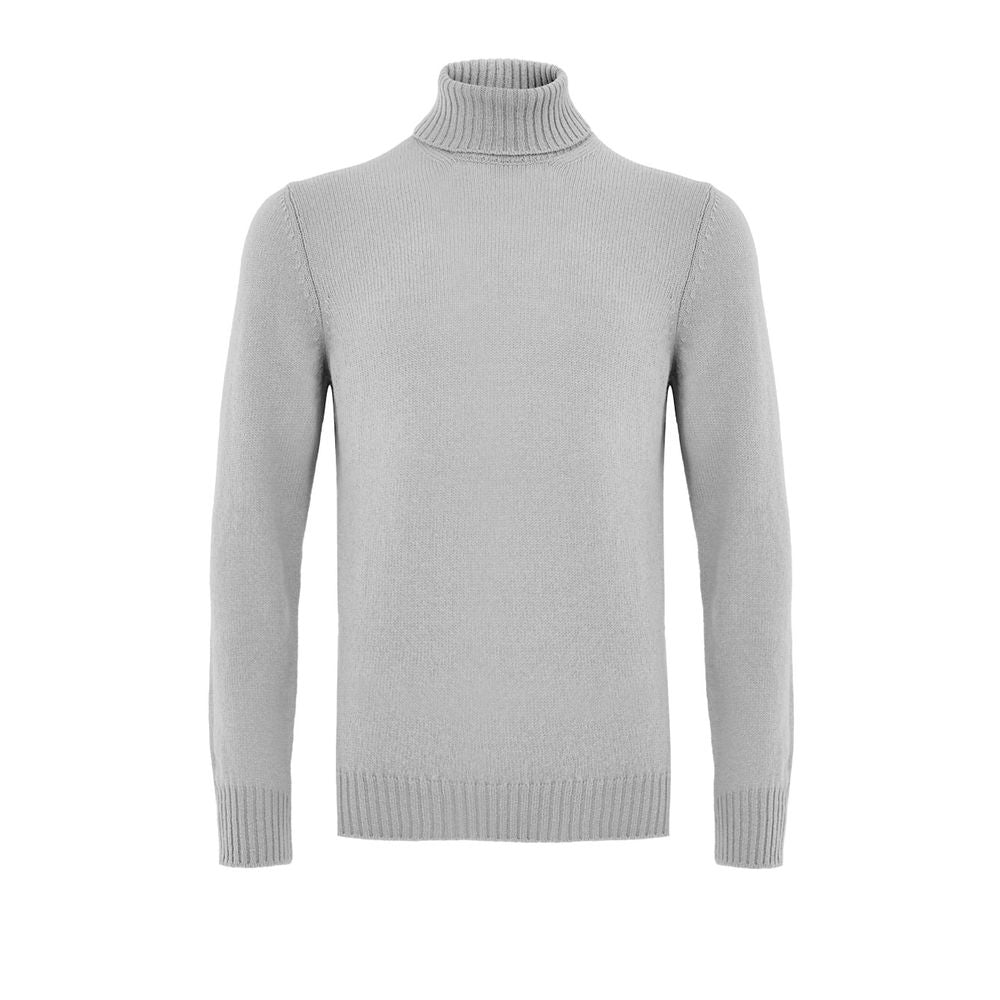 Gran Sasso Gray Wool Turtleneck