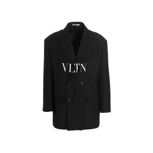 Valentino Garavani Black Silk Blazer