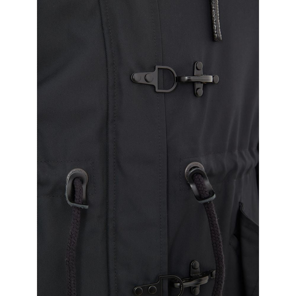 Moose Knuckles Blue Nylon Parka