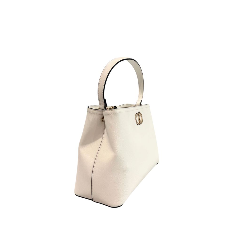 Twinset White PU Women Handbag