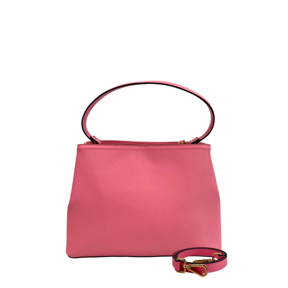 Twinset Pink PU Women Handbag