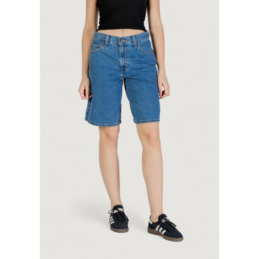 Levi's Blue Cotton Shorts