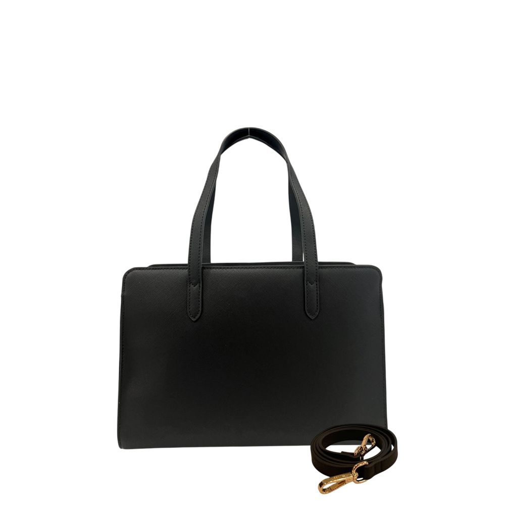 Twinset Black PU Women Shoulder Bag