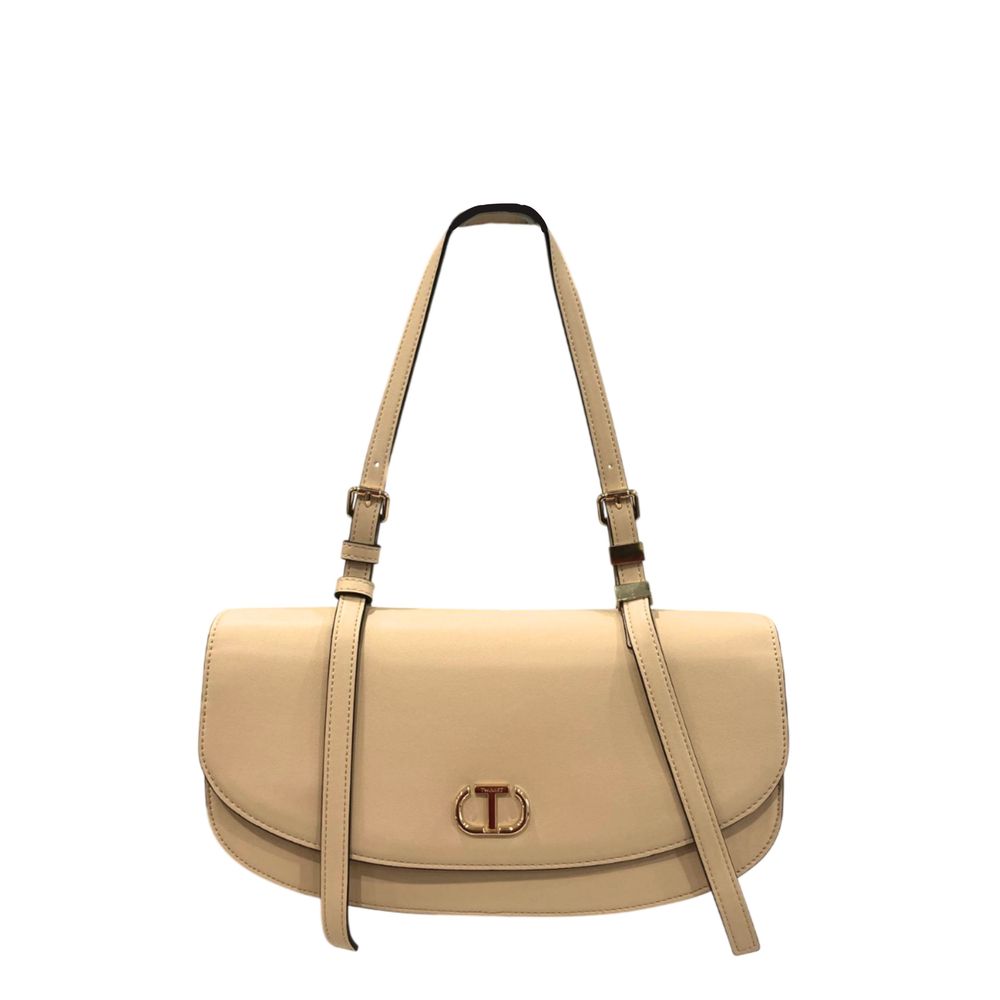 Twinset Yellow PU Women Crossbody