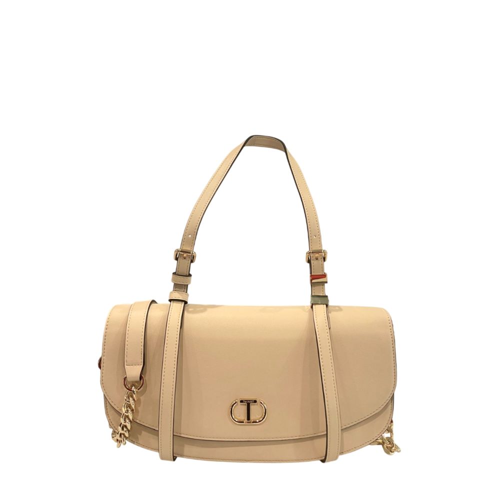 Twinset Yellow PU Women Crossbody