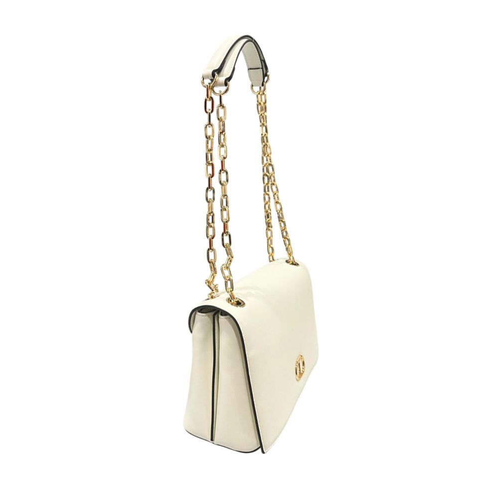 Twinset White PU Women Crossbody