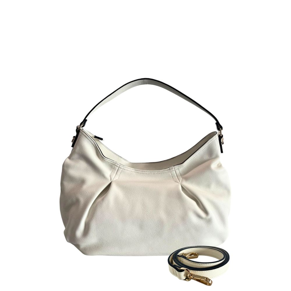 Twinset White PU Women Shoulder Bag
