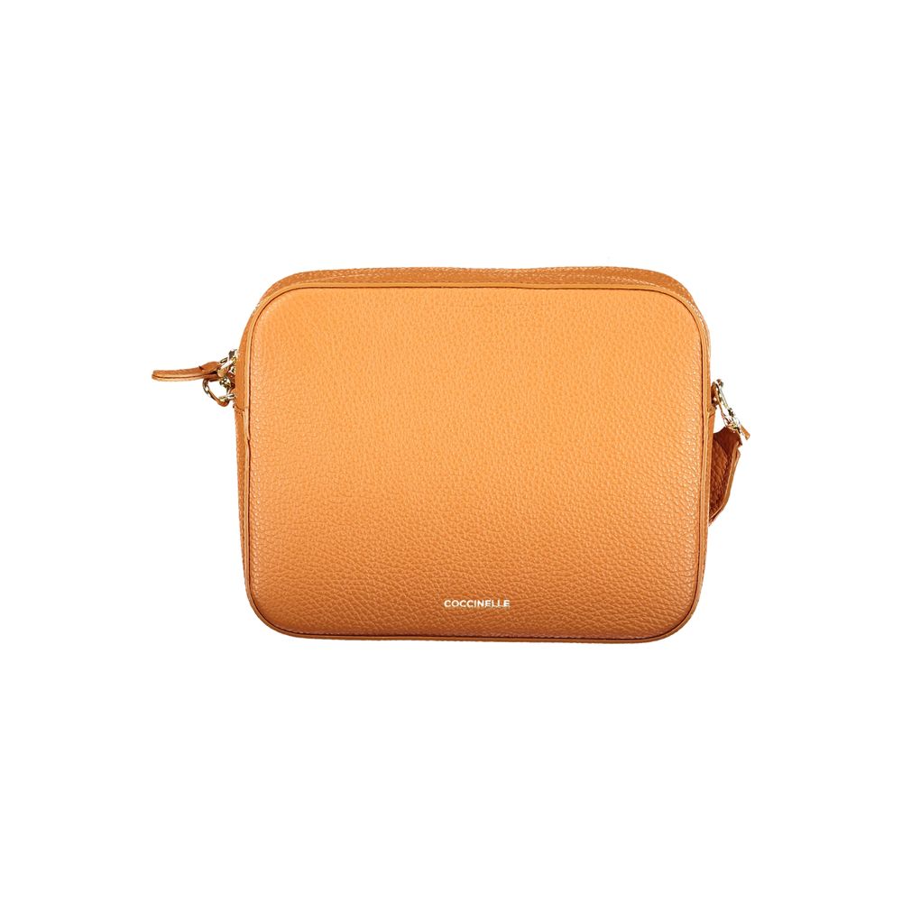 Coccinelle Arancione Leather Women Handbag