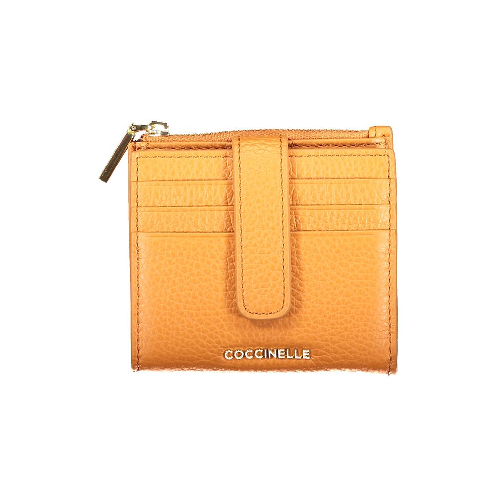 Coccinelle Arancione Pelle Womens Wallet
