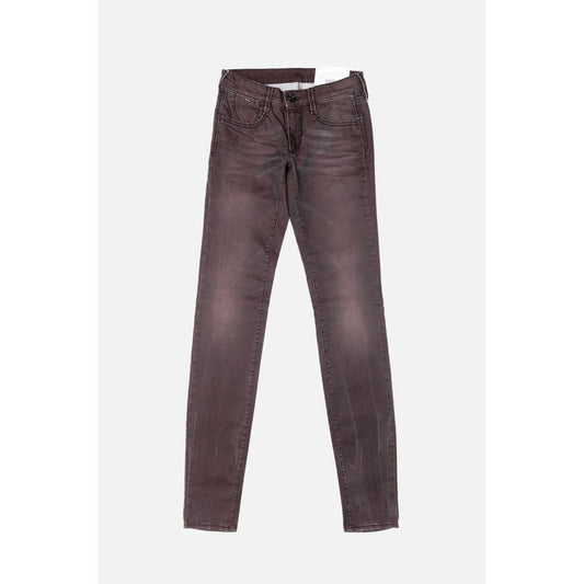 Gas Multicolor Cotton Slim Fit Jeans