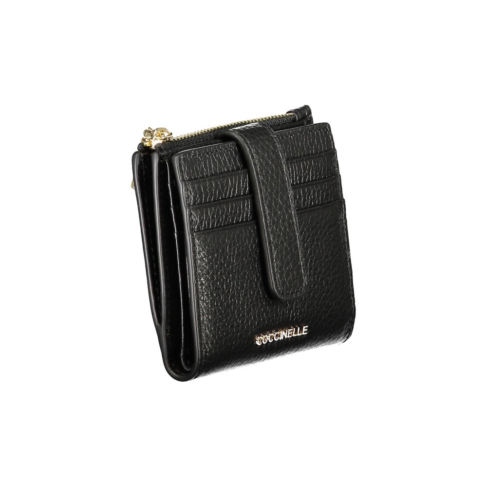 Coccinelle Nero Leather Women Wallet