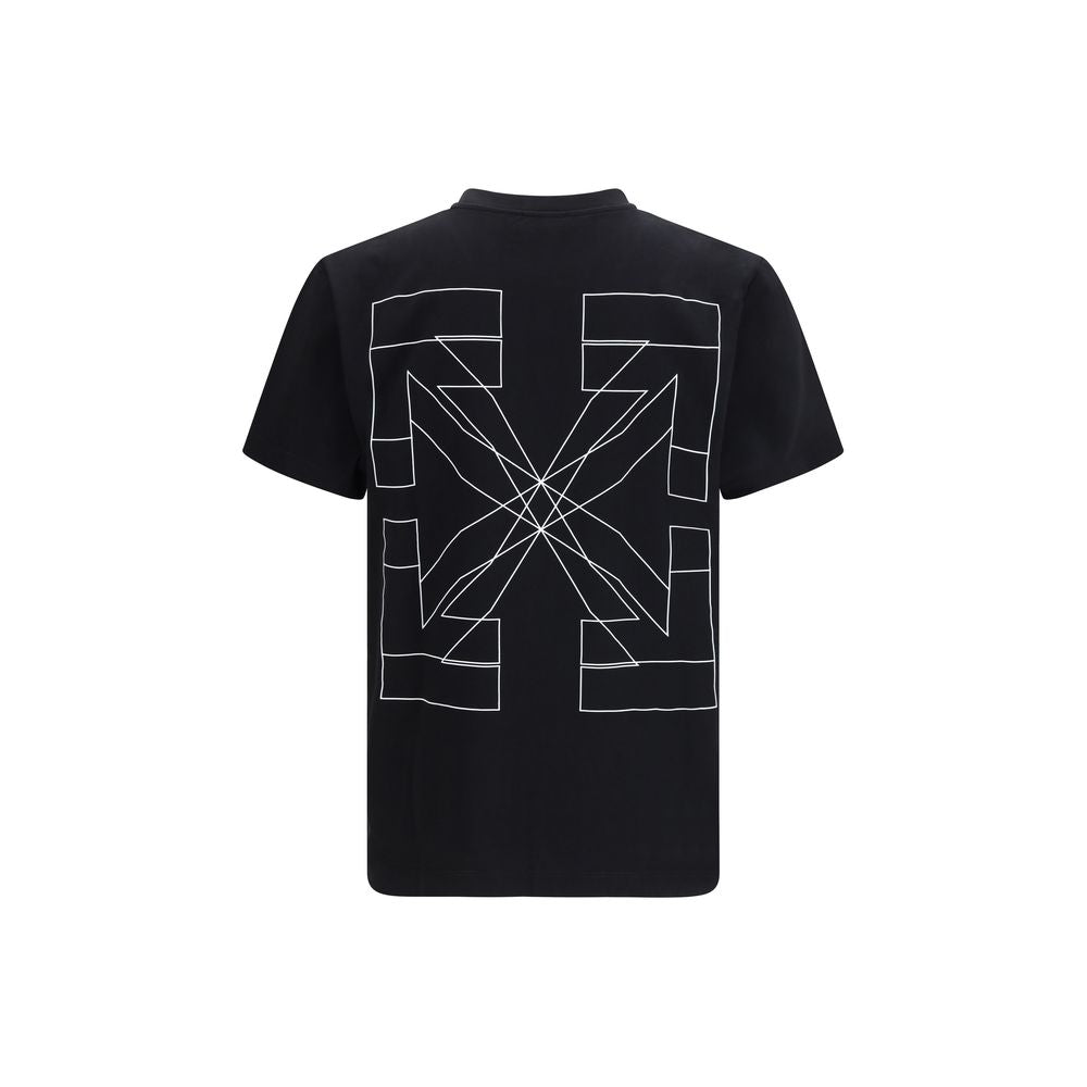 Off-White Black Cotton T-Shirt
